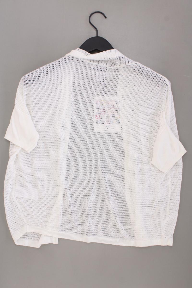 AJC Fashion Strickjacke Gr. 32/34 neu mit Etikett Kurzarm creme aus Viskose