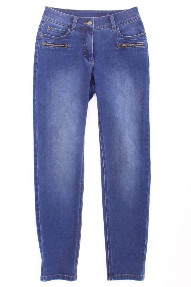 Madeleine Skinny Jeans Gr. Kurzgröße 18 neuwertig blau aus Baumwolle