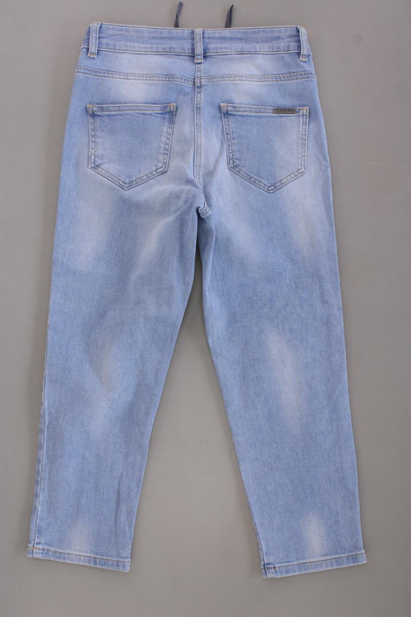 Madeleine 7/8 Jeans Gr. Kurzgröße 18 blau aus Baumwolle