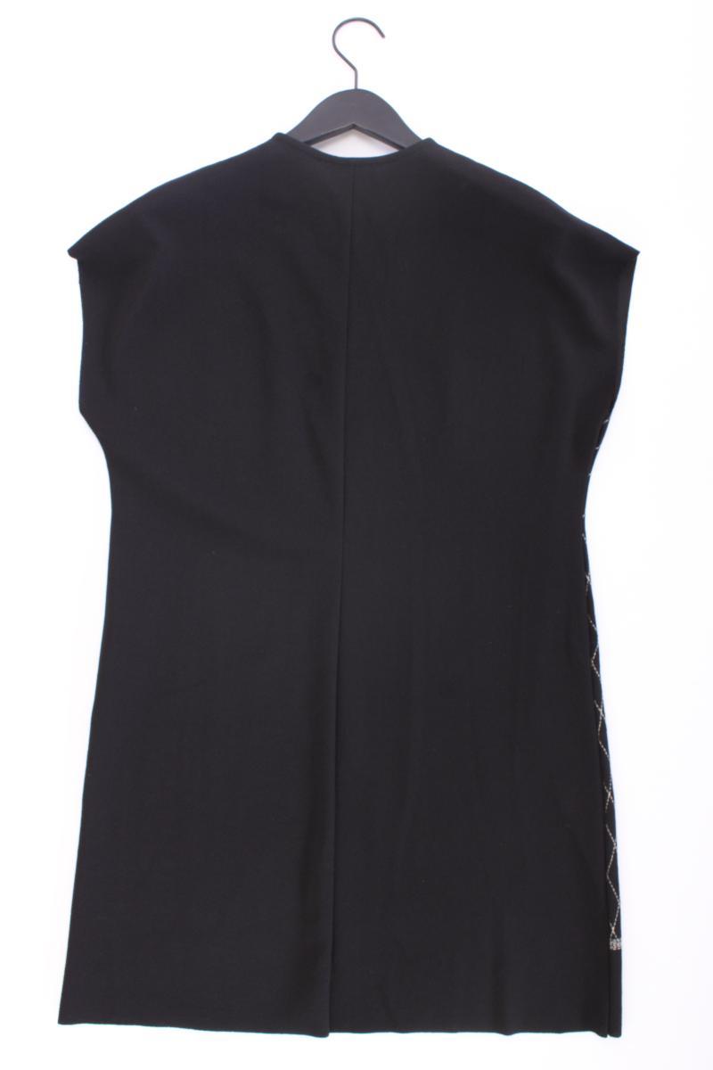 Zara Kurzarmkleid Gr. M schwarz aus Polyester