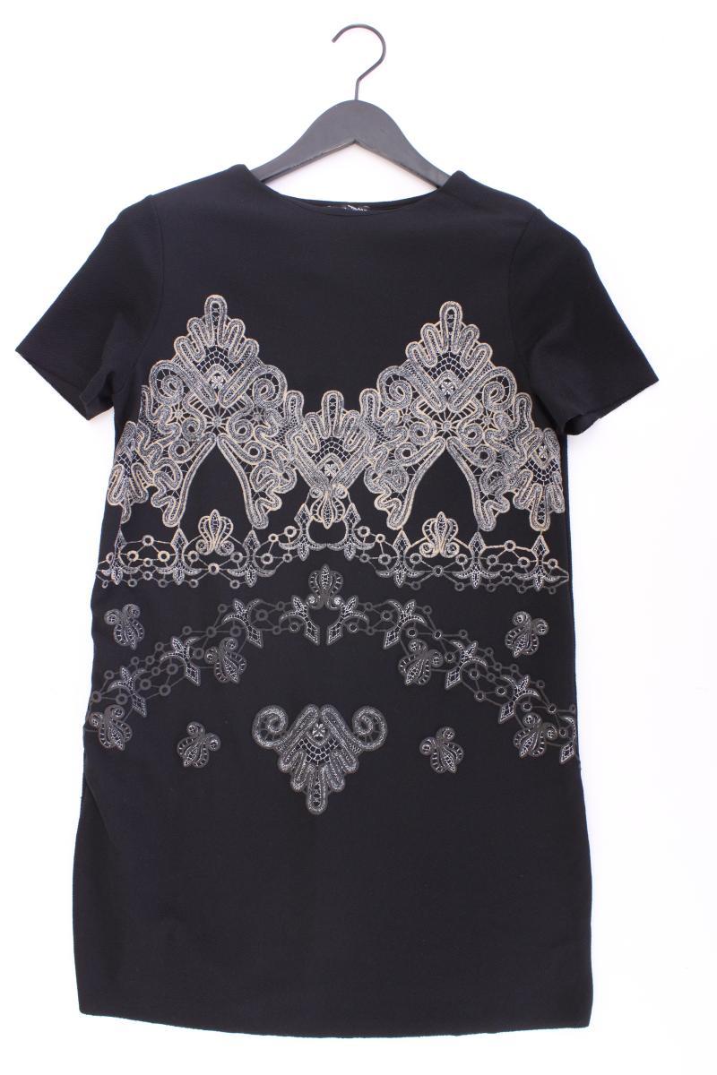 Zara Kurzarmkleid Gr. M schwarz