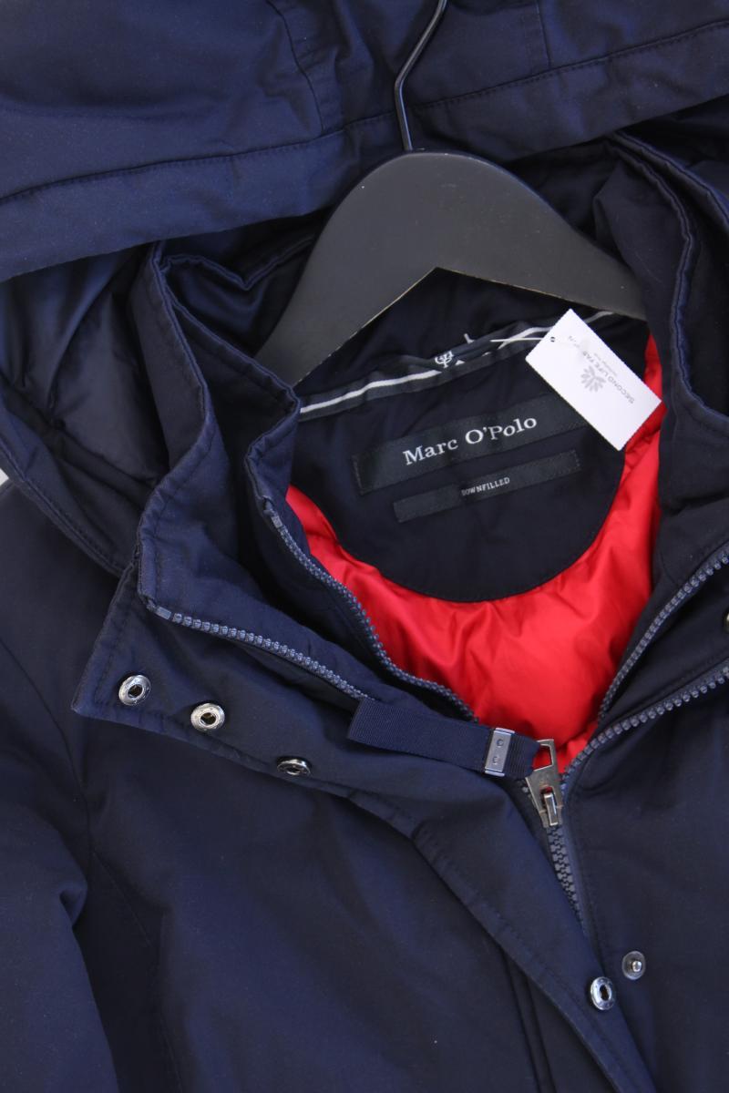 Marc O'Polo Daunenjacke Gr. 38 blau aus Baumwolle