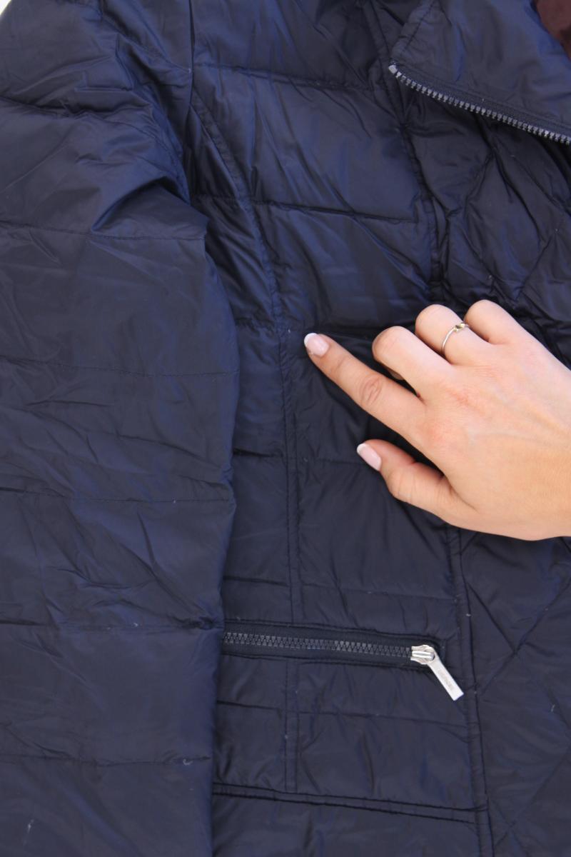 Tommy Hilfiger Daunenjacke Gr. S blau aus Nylon