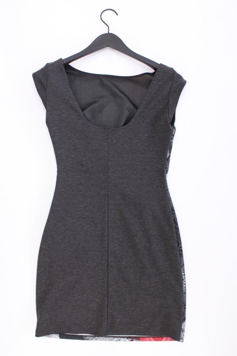 Desigual Etuikleid Gr. S Kurzarm grau