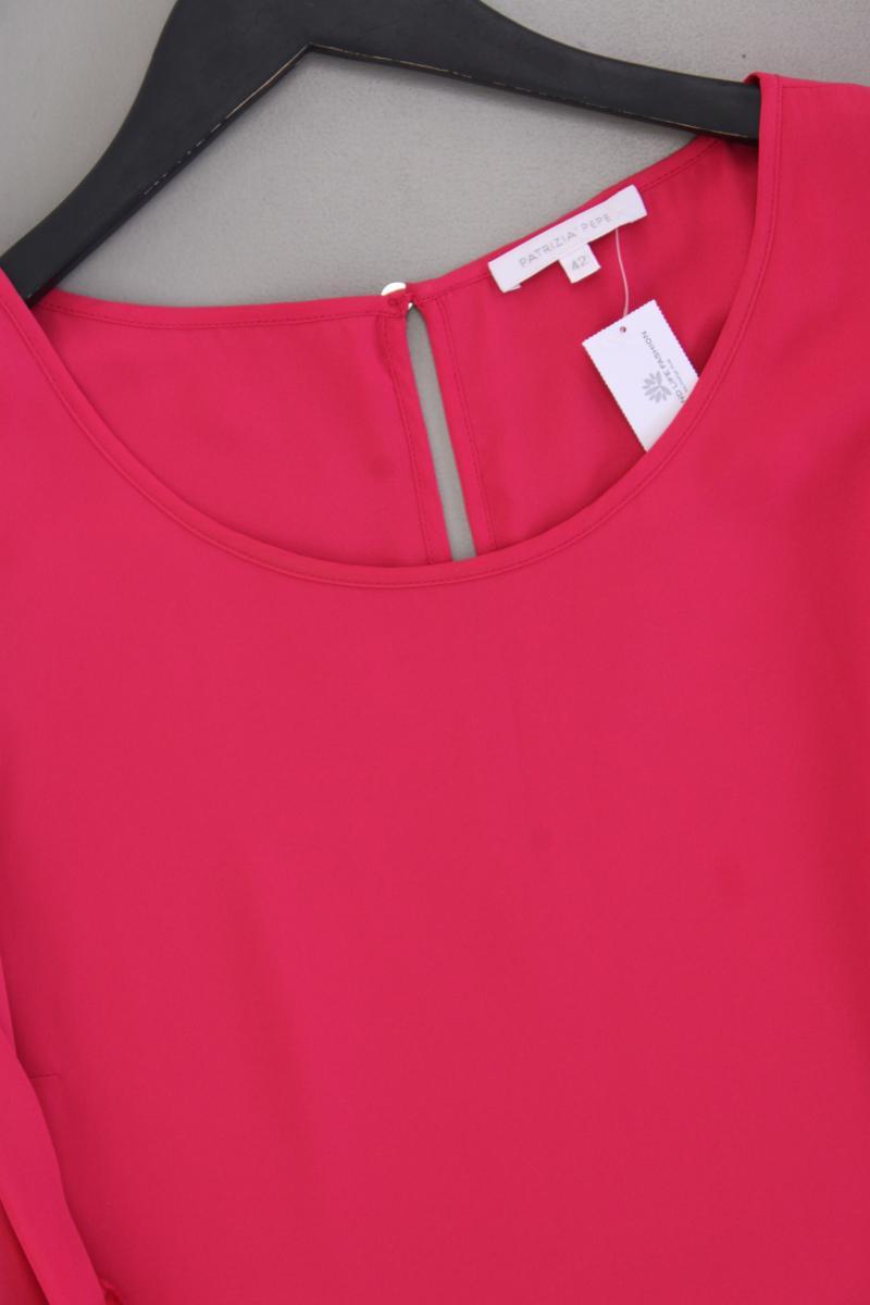 Patrizia Pepe Abendkleid Gr. IT 42 (S) 3/4 Ärmel pink aus Polyester