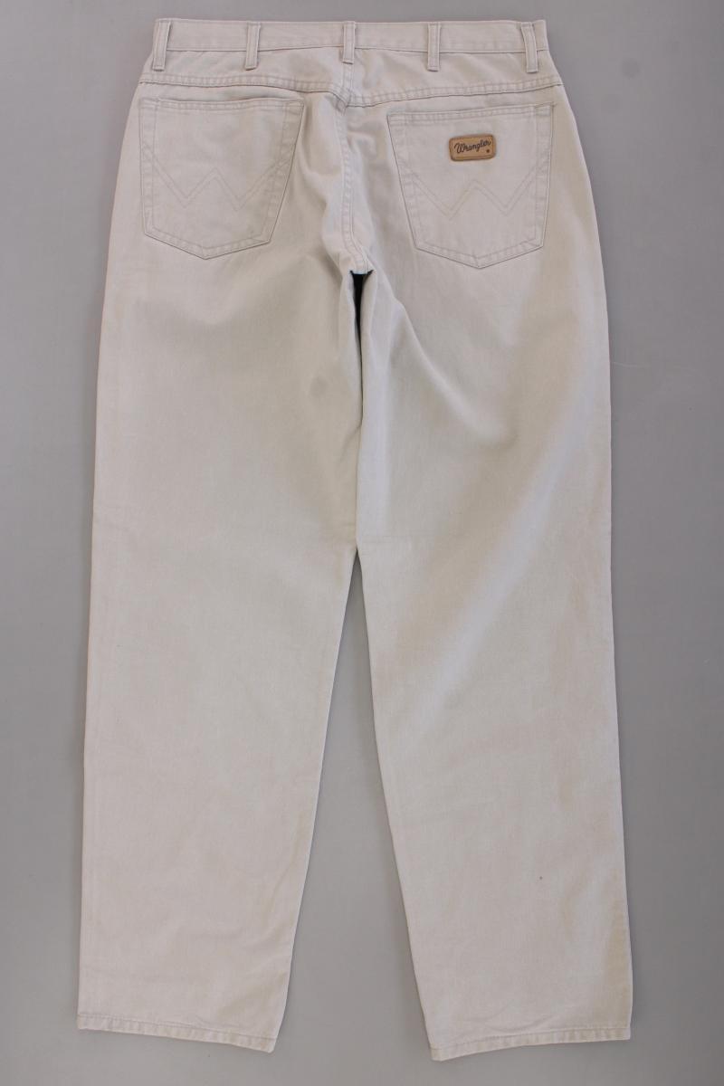 Wrangler Straight Jeans für Herren Gr. W33/L32 Vintage grau aus Baumwolle