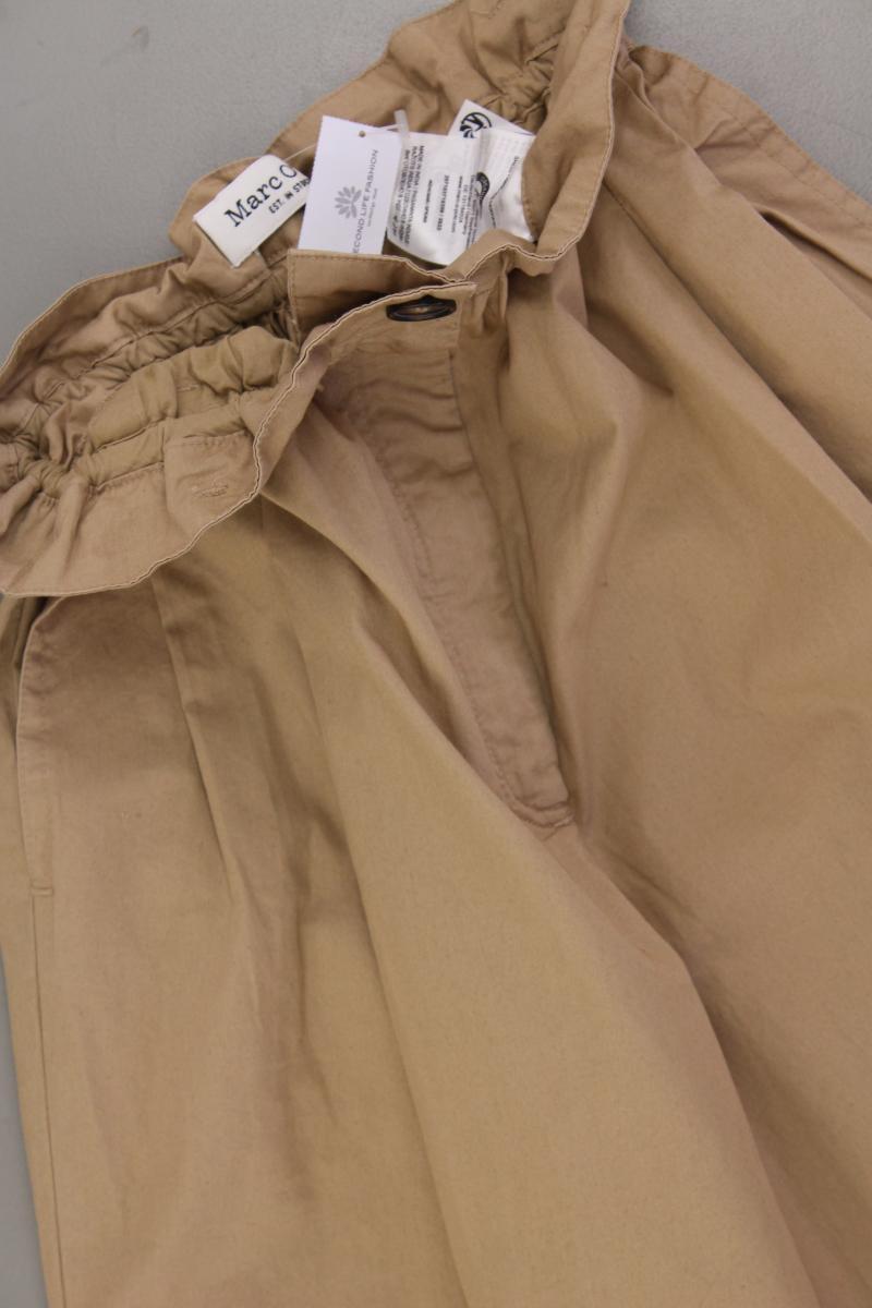 Marc O'Polo Paperbag Hose Gr. 32 braun aus Baumwolle