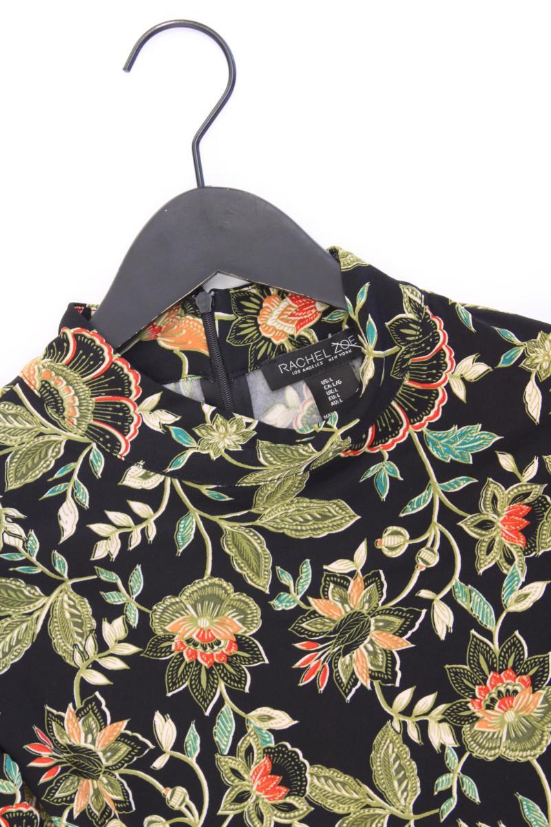 Rachel Zoe Langarmbluse Gr. L mit Blumenmuster mehrfarbig