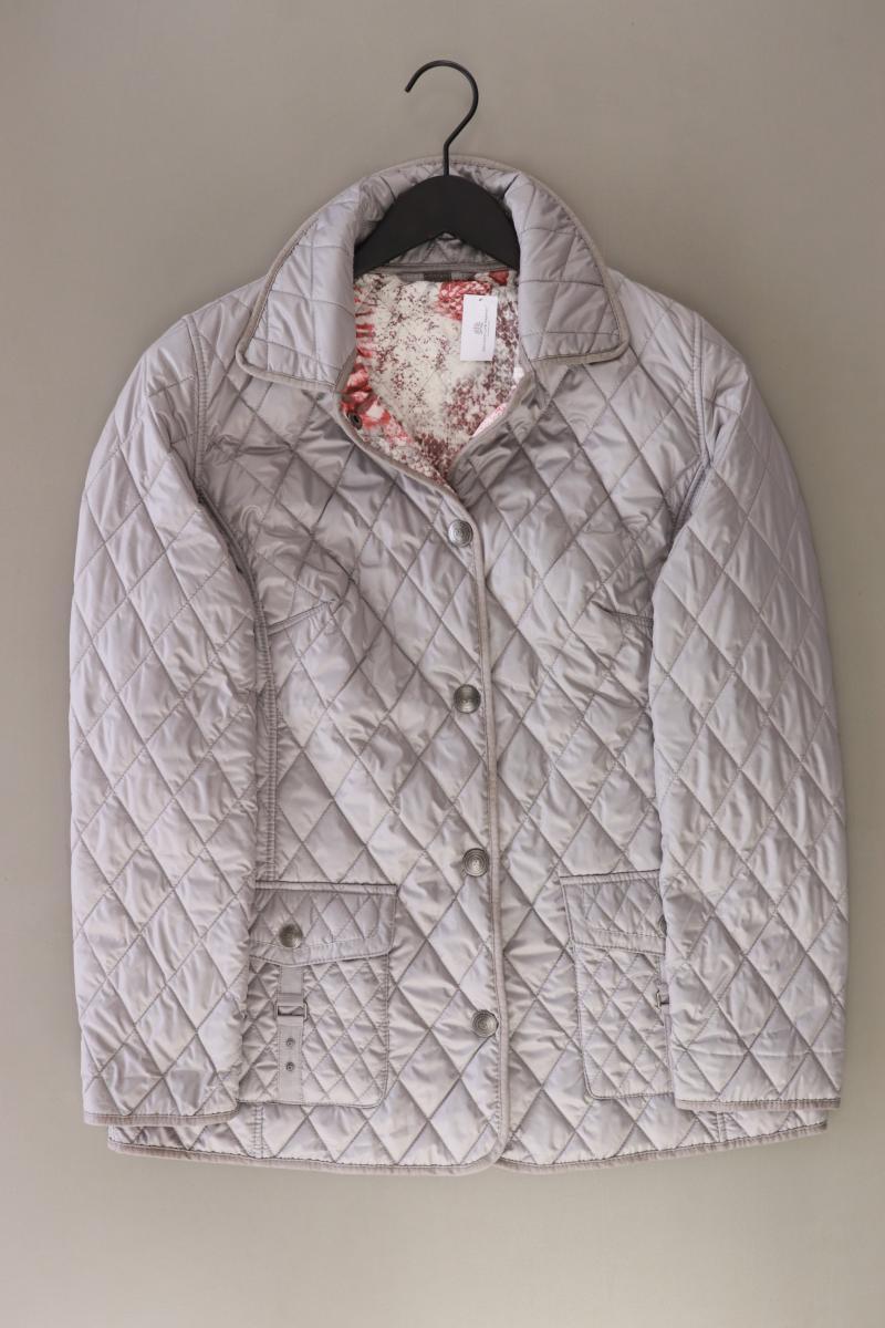 BARBARA LEBEK Steppjacke Gr. 42 grau aus Polyester