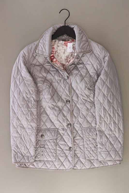 BARBARA LEBEK Steppjacke Gr. 42 grau aus Polyester
