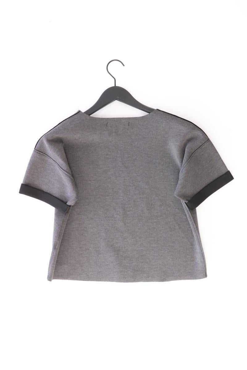 Reserved Cropped Shirt Gr. S Kurzarm grau