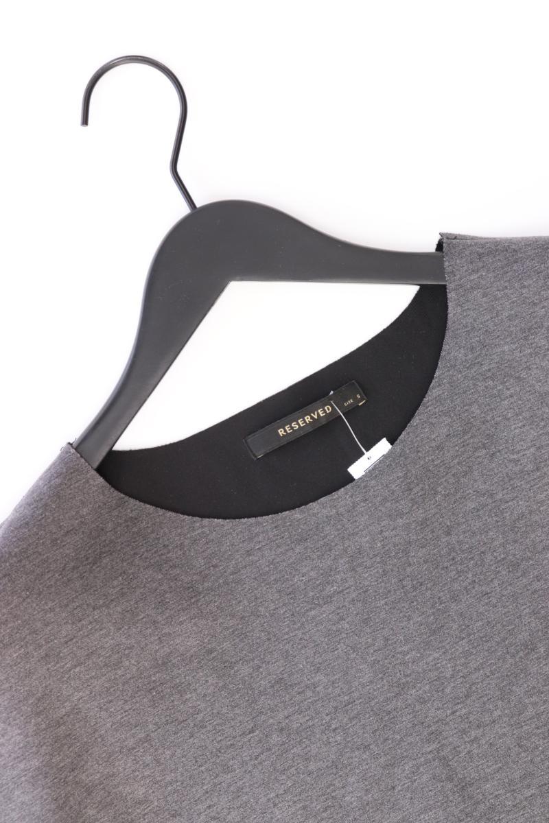 Reserved Cropped Shirt Gr. S Kurzarm grau