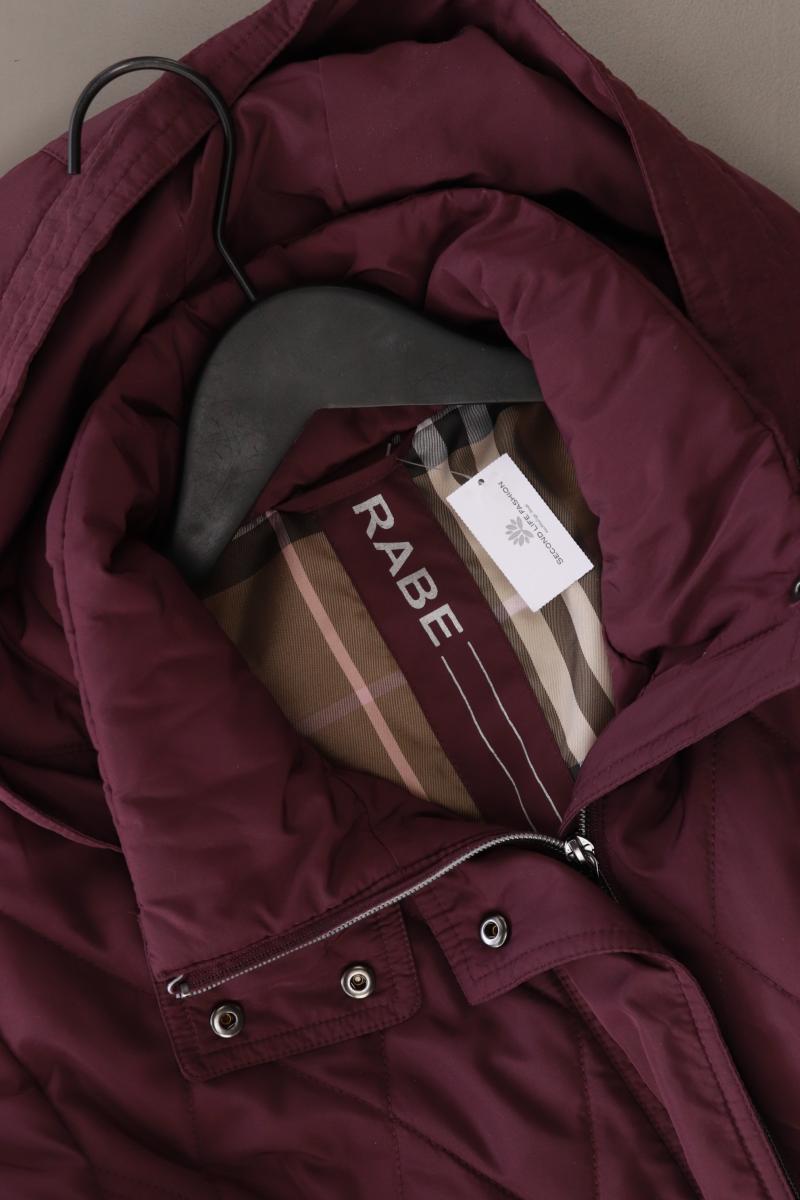 Rabe Winterjacke Gr. 42 lila aus Polyester