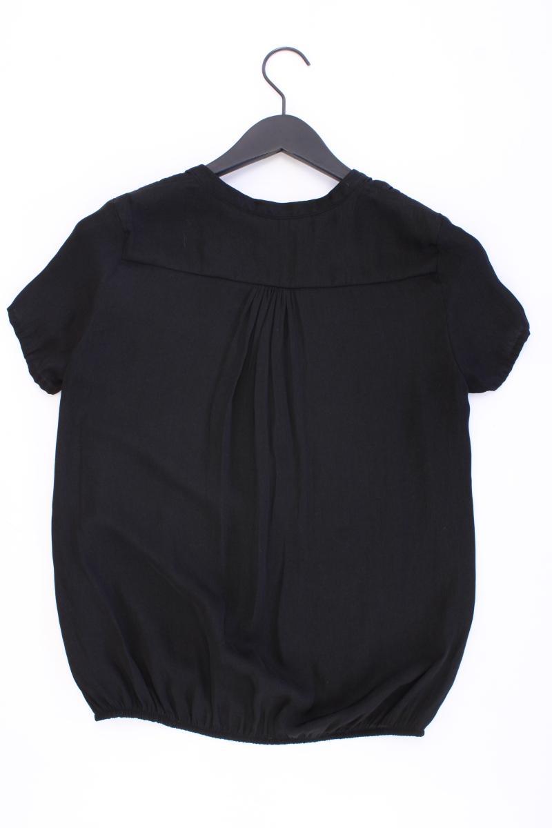 Esprit Kurzarmbluse Gr. 34 schwarz