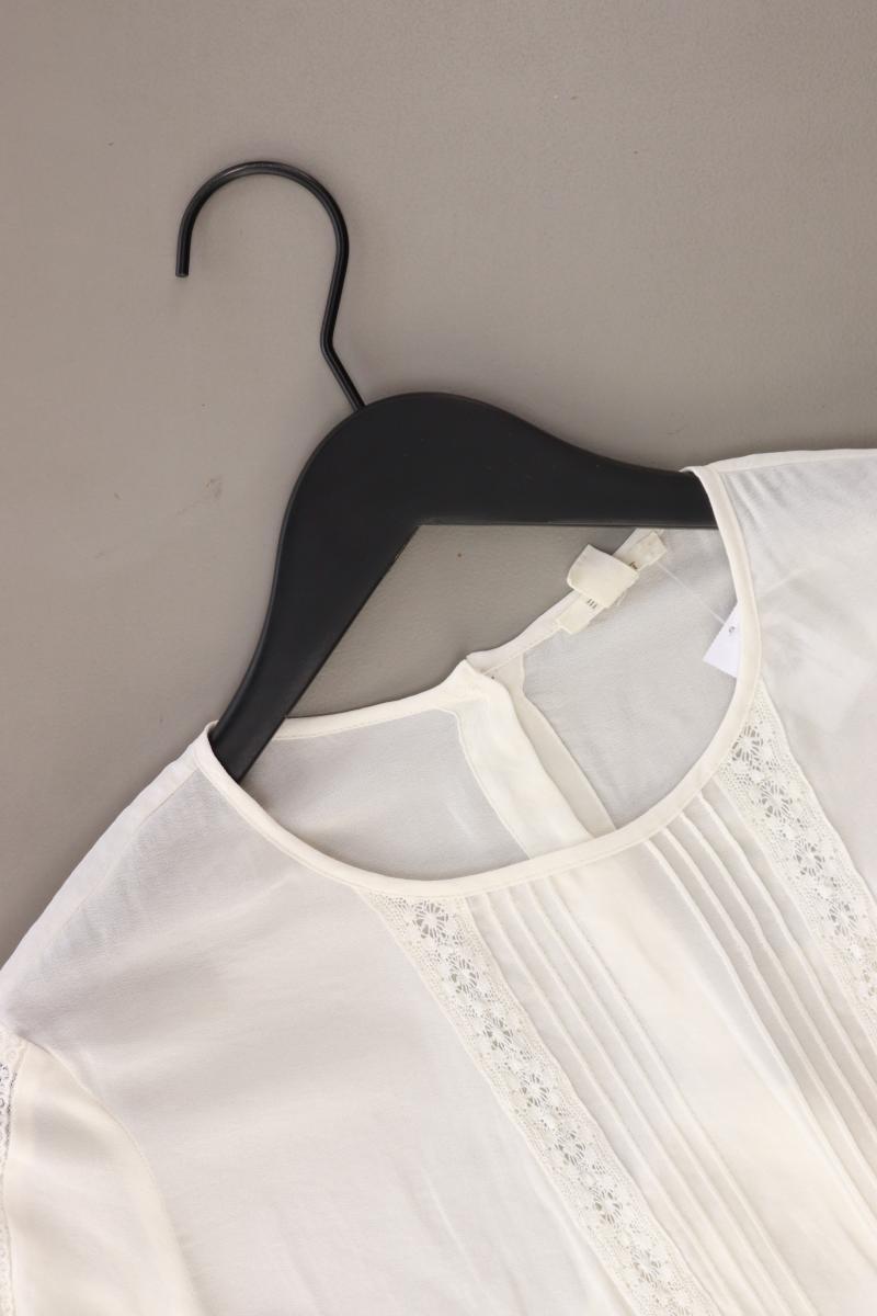 Esprit Langarmbluse Gr. 36 creme aus Polyester