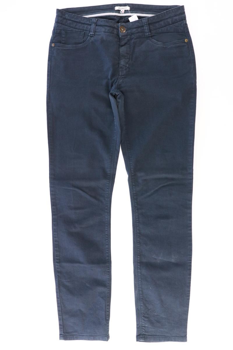 PECKOTT Straight Jeans Gr. 38 blau aus Baumwolle