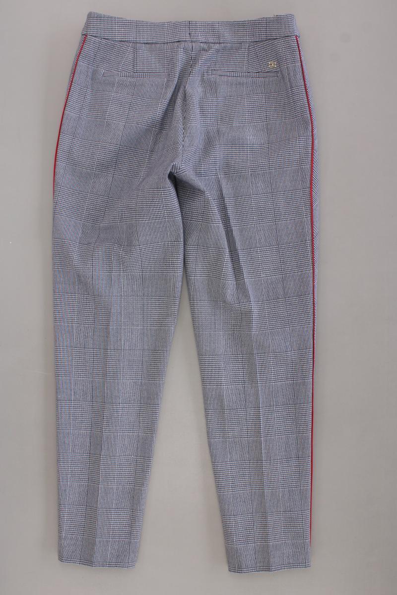 Tommy Hilfiger Stoffhose Gr. 38 hahnentritt grau aus Polyester