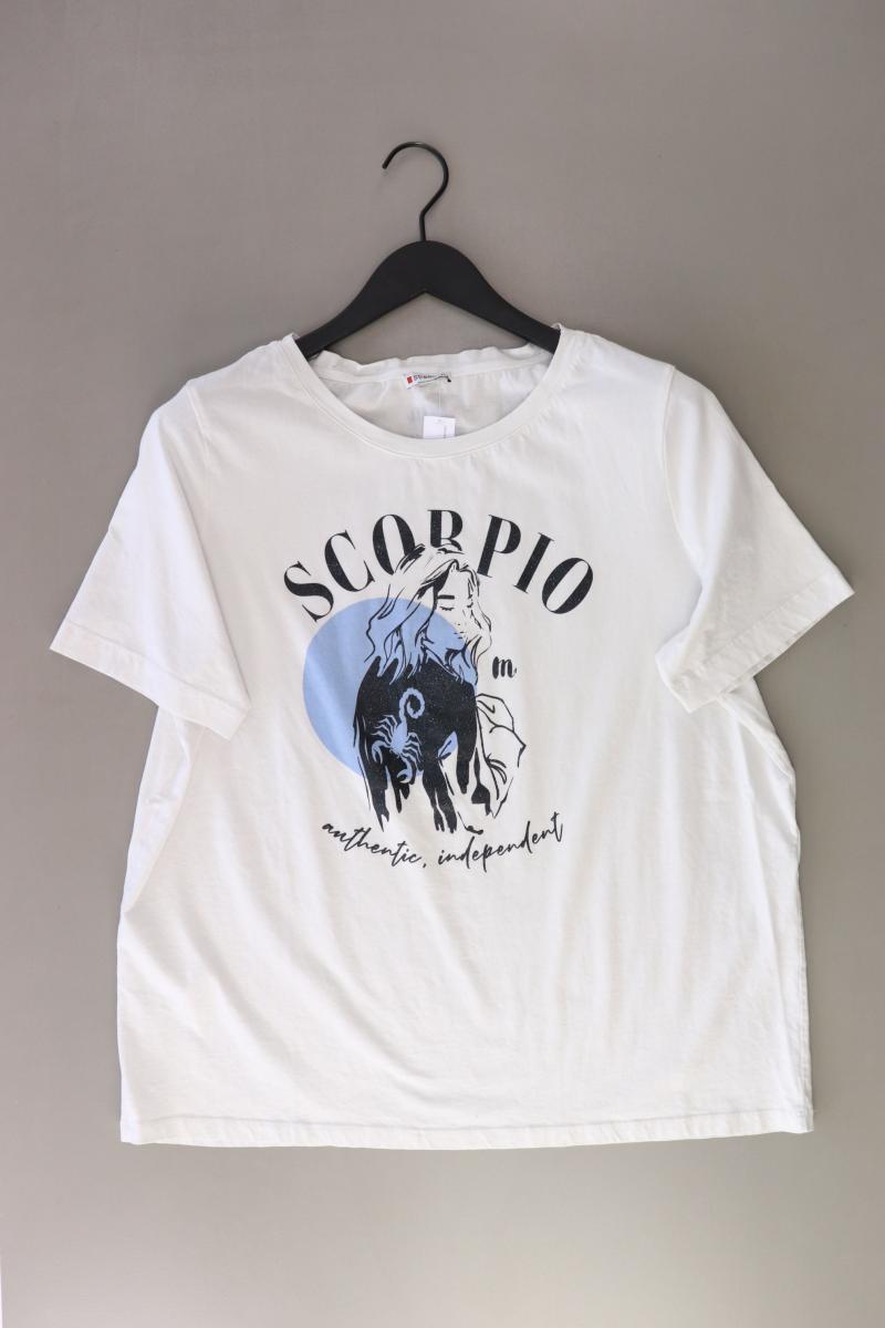Second Hand Outfit Größe XL mit Street One Printshirt in Gr. 46 und Halskette