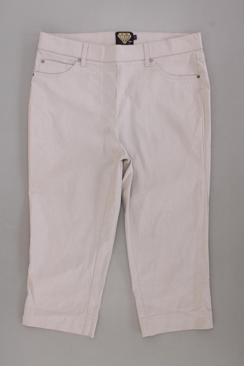 Sarah Kern 3/4 Hose Gr. 40 creme aus Viskose