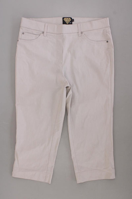Sarah Kern 3/4 Hose Gr. 40 creme aus Viskose