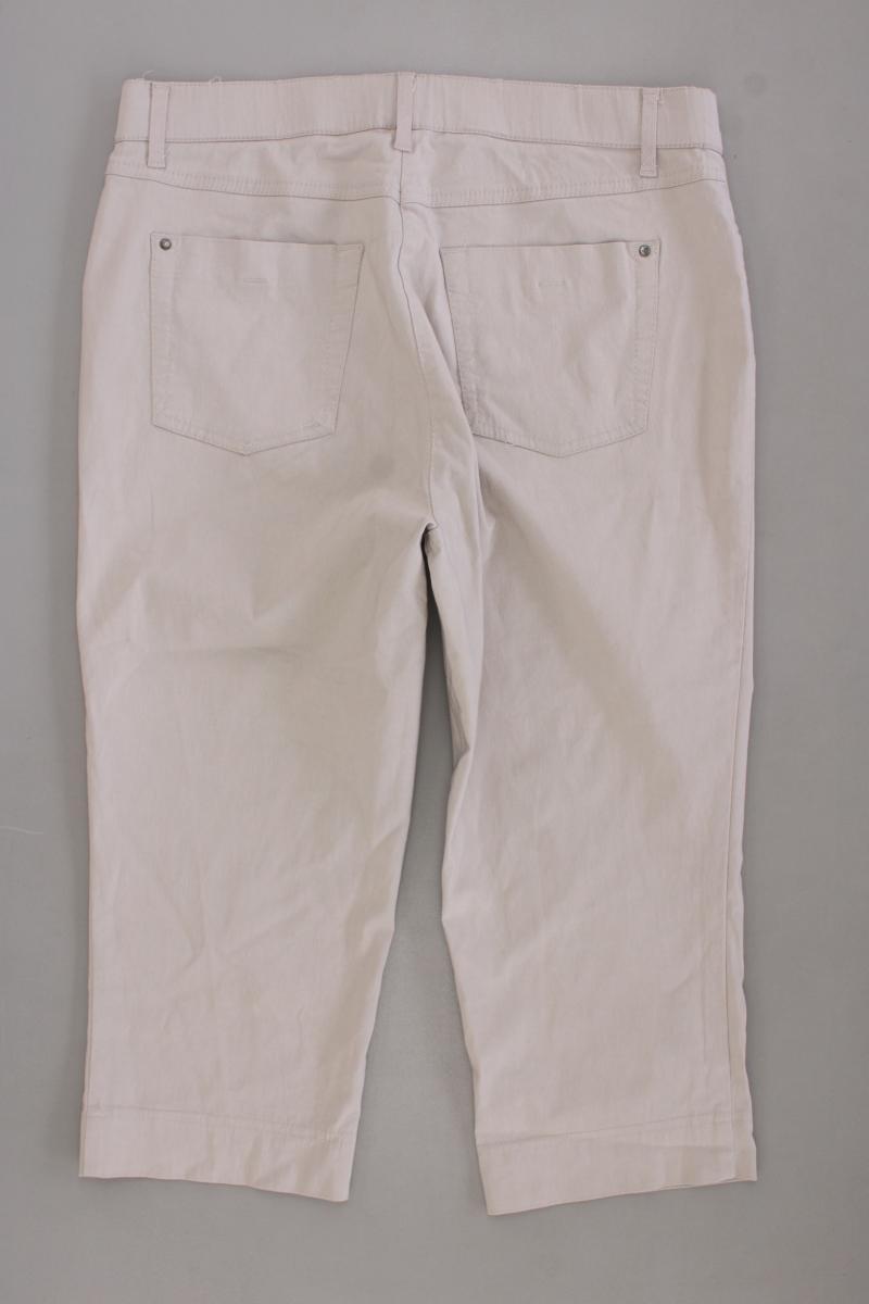 Sarah Kern 3/4 Hose Gr. 40 creme aus Viskose