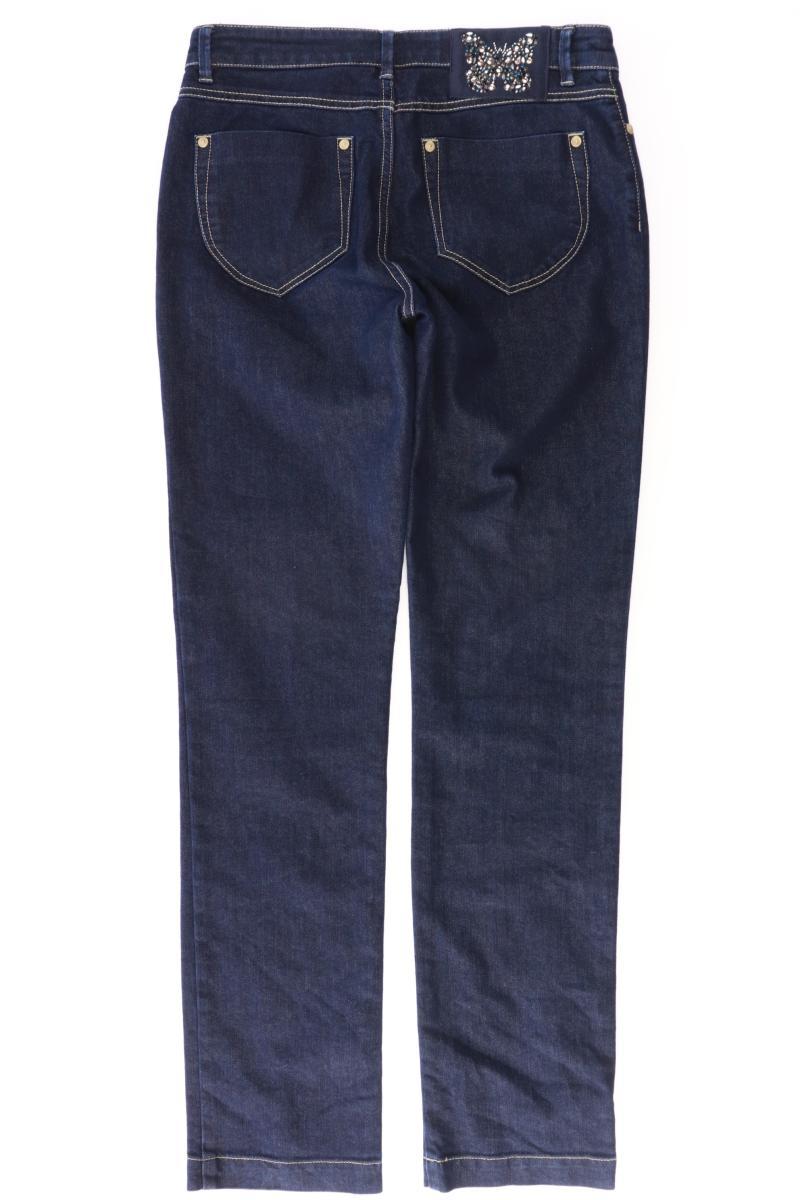 Weekend Max Mara Straight Jeans Gr. 40 blau aus Baumwolle