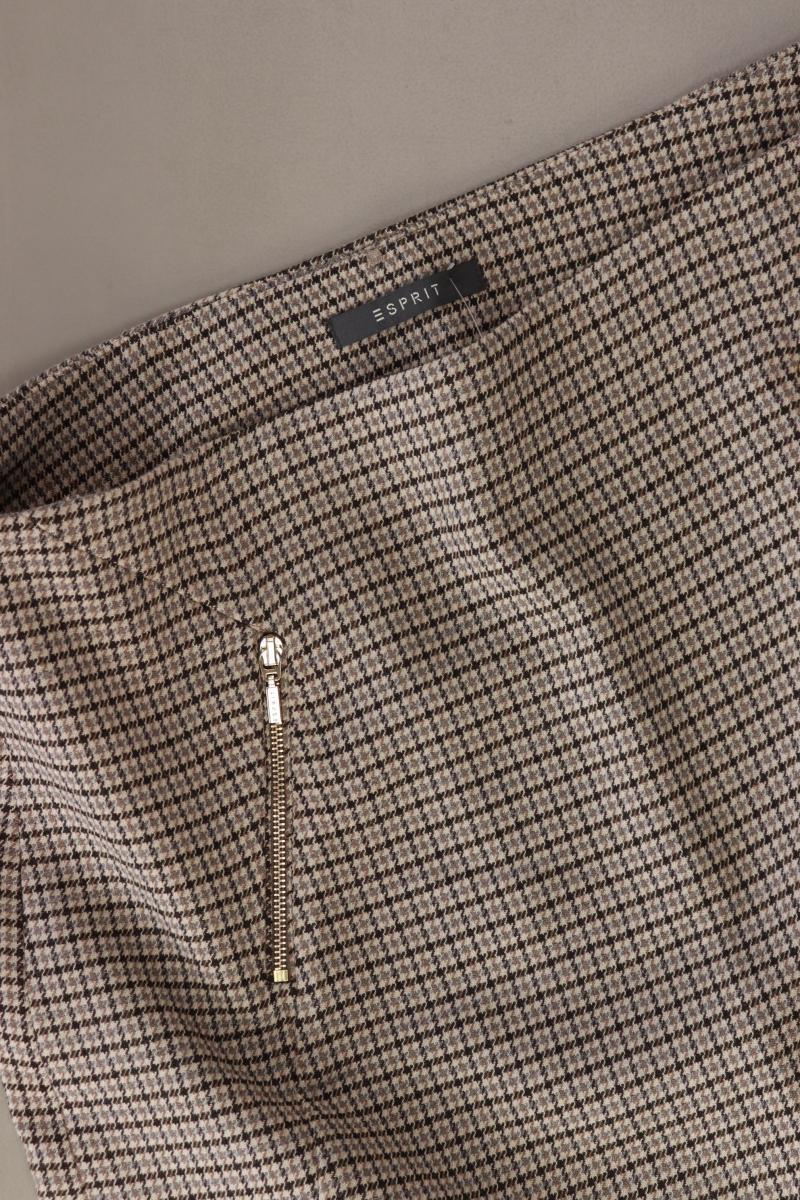 Esprit Rock Gr. 40 hahnentritt braun aus Polyester