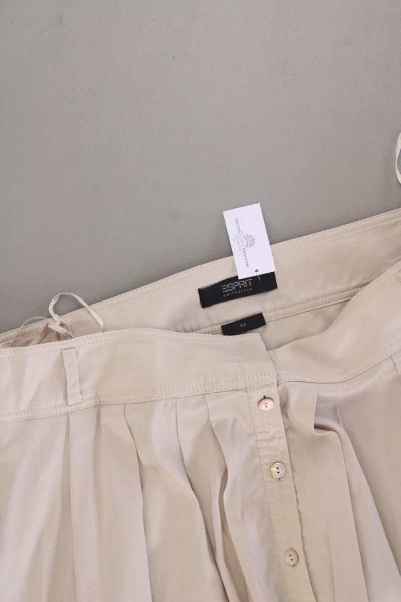 Esprit Collection Rock Gr. 36 creme aus Baumwolle