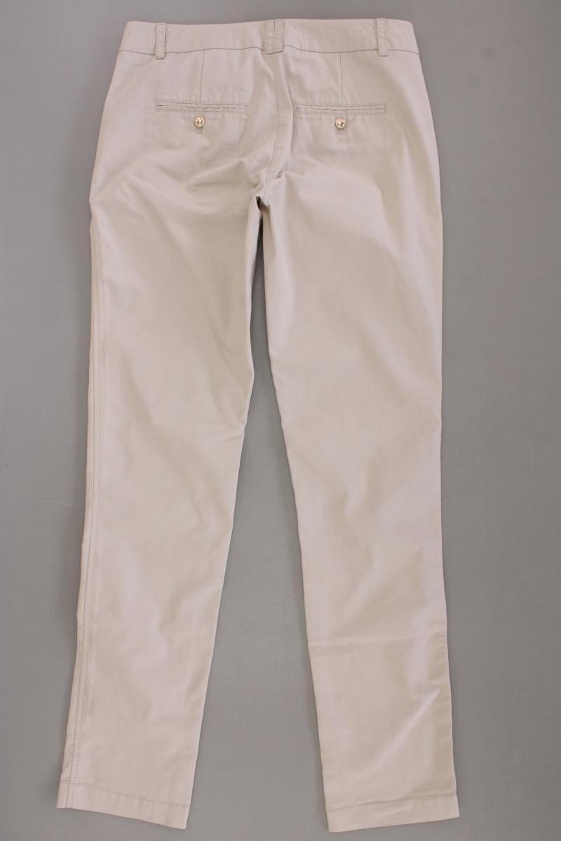 Zero Chinohose Gr. 34 creme aus Baumwolle