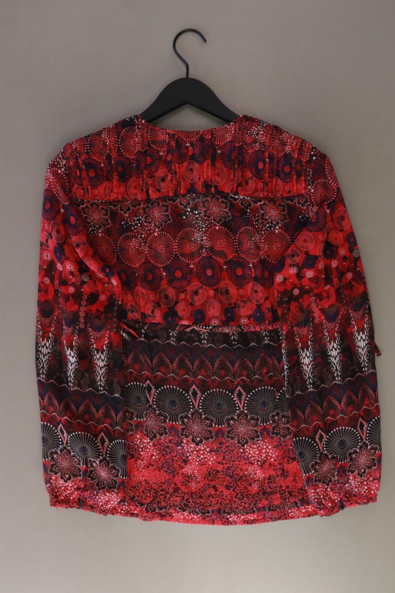 s.Oliver Langarmbluse Gr. 38 rot aus Polyester