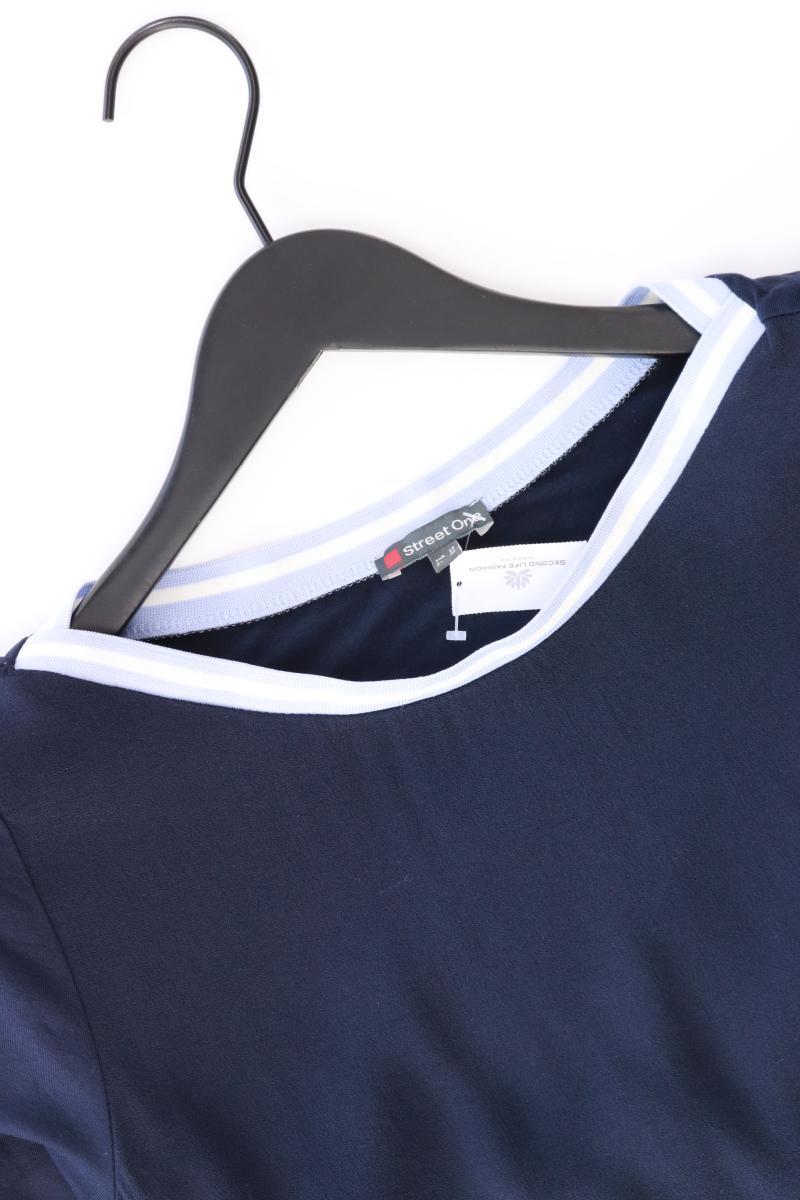 Street One Regular Shirt Gr. 38 3/4 Ärmel blau
