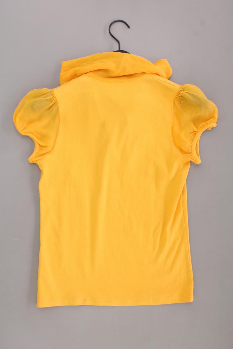 Marc Cain T-Shirt Gr. 40 neuwertig Kurzarm gelb aus Baumwolle