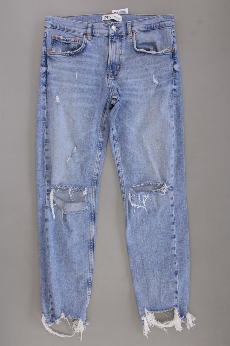 Zara Skinny Jeans Gr. 38 blau