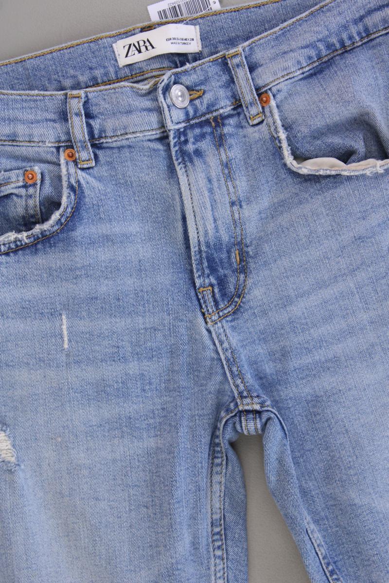 Zara Skinny Jeans Gr. 38 blau