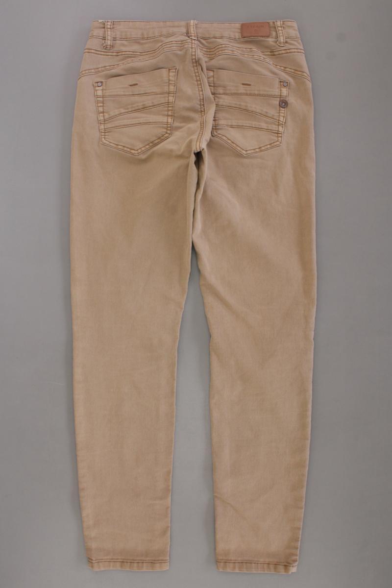 Cream Skinny Jeans Gr. W29 braun