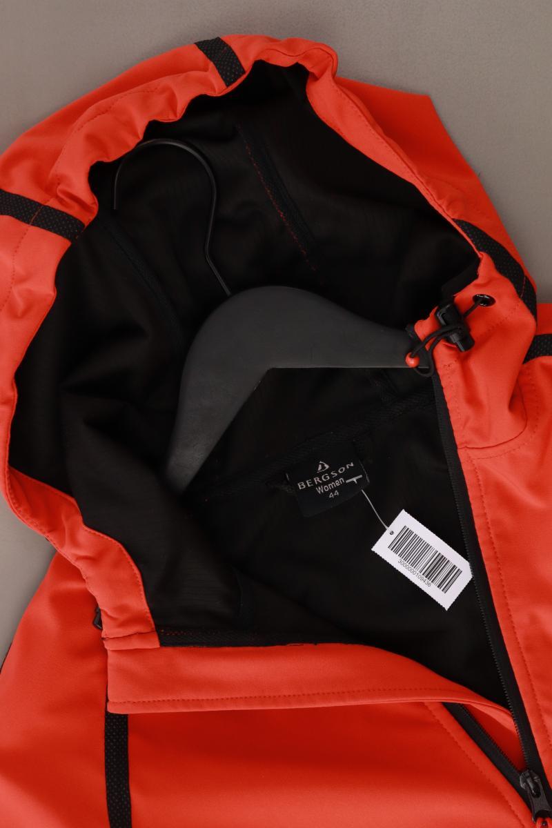 Bergson Softshelljacke Gr. 44 orange aus Polyester