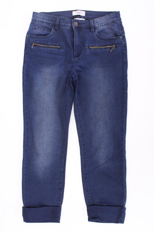 Heine Regular Jeans Gr. 40 blau aus Baumwolle