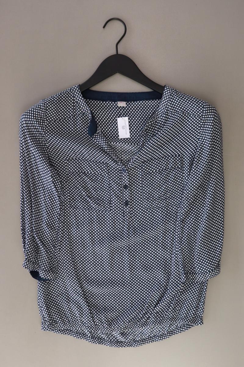 s.Oliver Regular Bluse Gr. 34 3/4 Ärmel blau