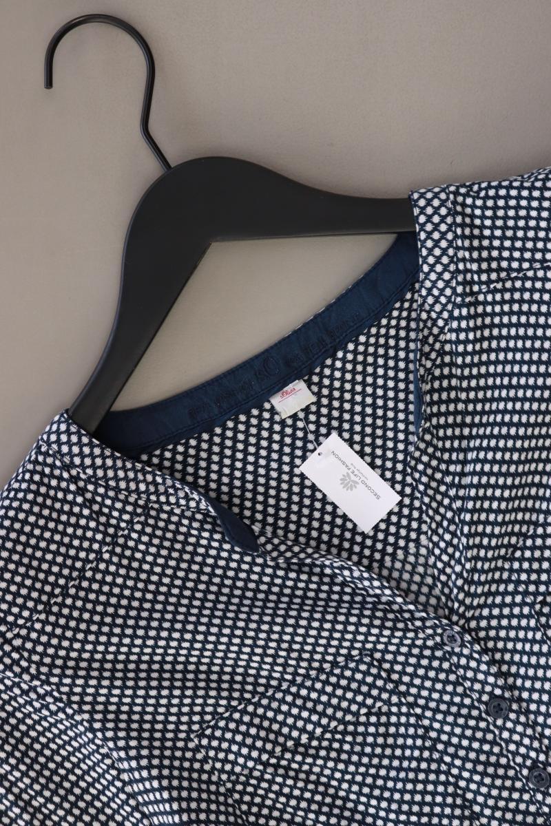 s.Oliver Regular Bluse Gr. 34 3/4 Ärmel blau