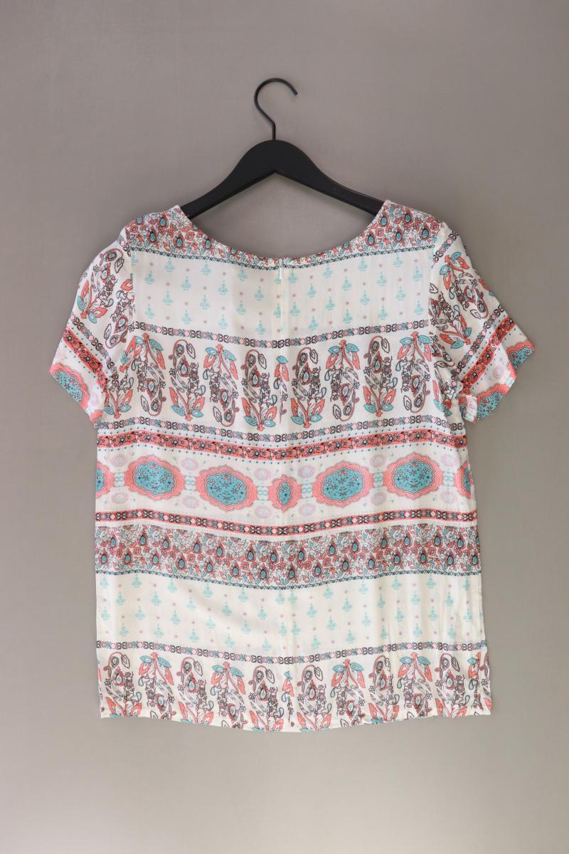 Get it on by s.Oliver Kurzarmbluse Gr. 40 mit Paisleymuster mehrfarbig