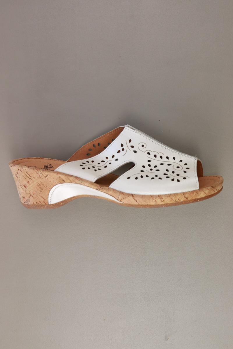 Waldläufer Sandalen Gr. 40 neuwertig weiß aus Leder