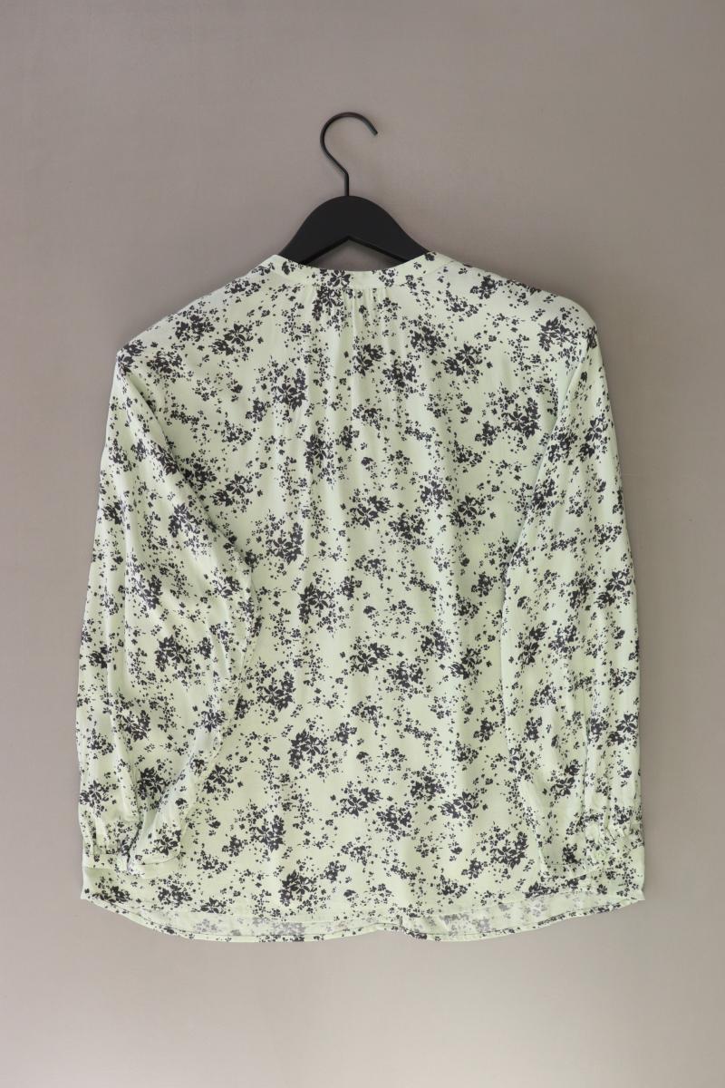 Uniqlo Langarmbluse Gr. M grün aus Polyester