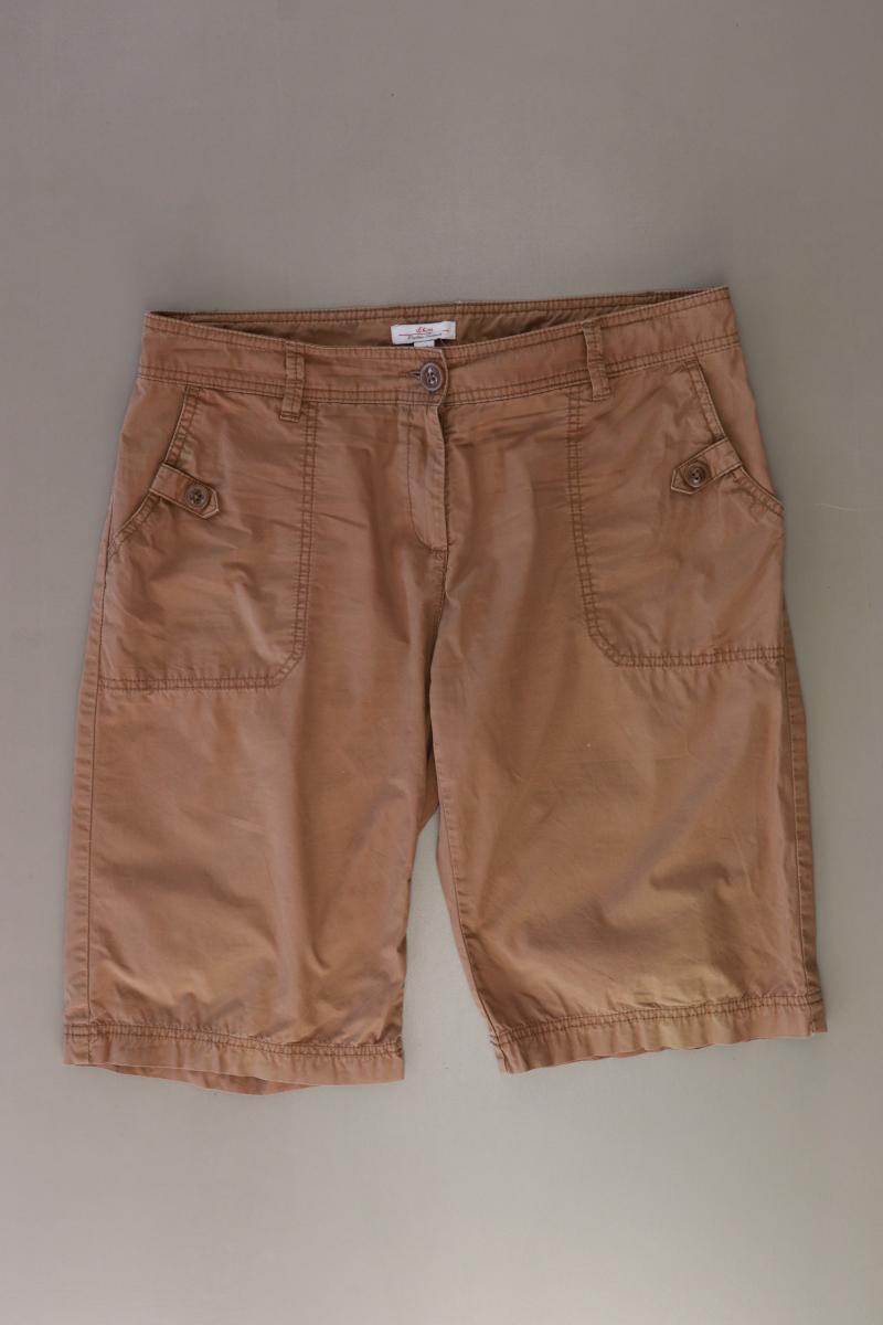 s.Oliver Shorts Gr. 40 braun aus Baumwolle