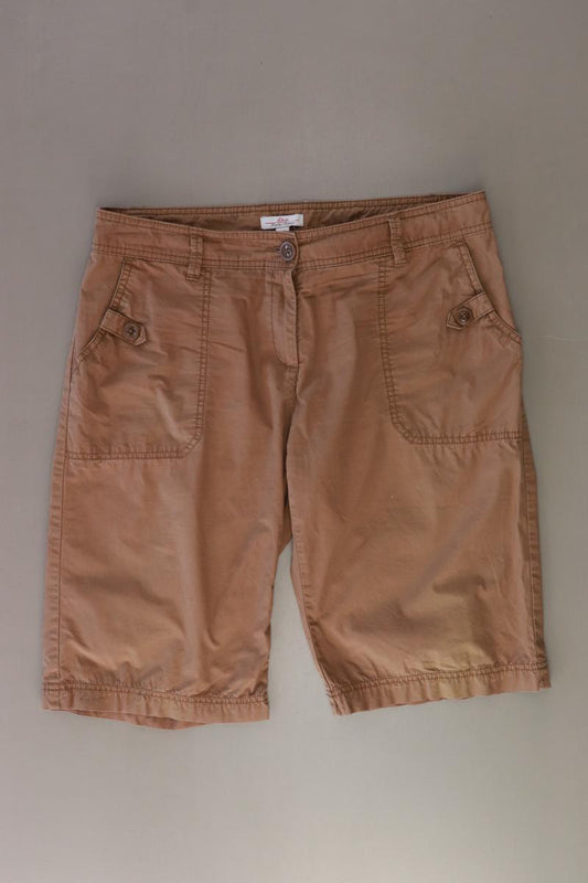 s.Oliver Shorts Gr. 40 braun aus Baumwolle