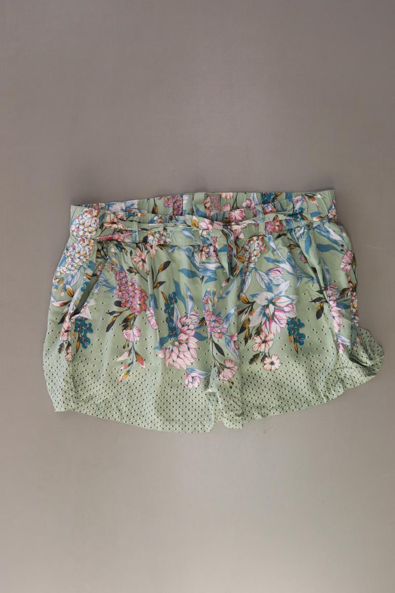 Triumph Shorts Gr. L mit Blumenmuster grün aus Viskose