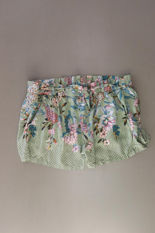 Triumph Shorts Gr. L mit Blumenmuster grün aus Viskose