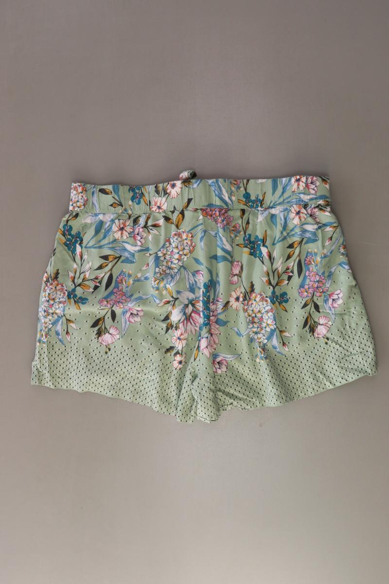 Triumph Shorts Gr. L mit Blumenmuster grün aus Viskose