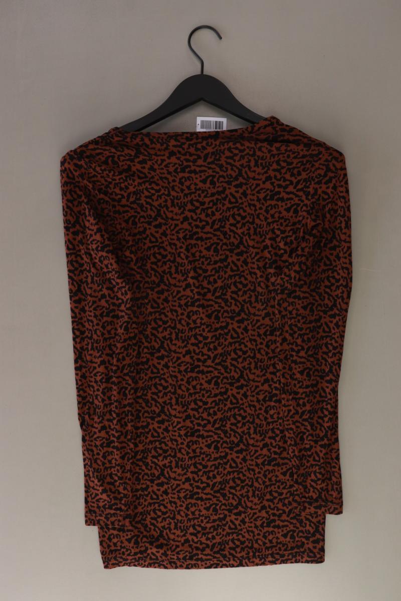 yest Longsleeve-Shirt Gr. 36 mit Tierdruck Langarm braun