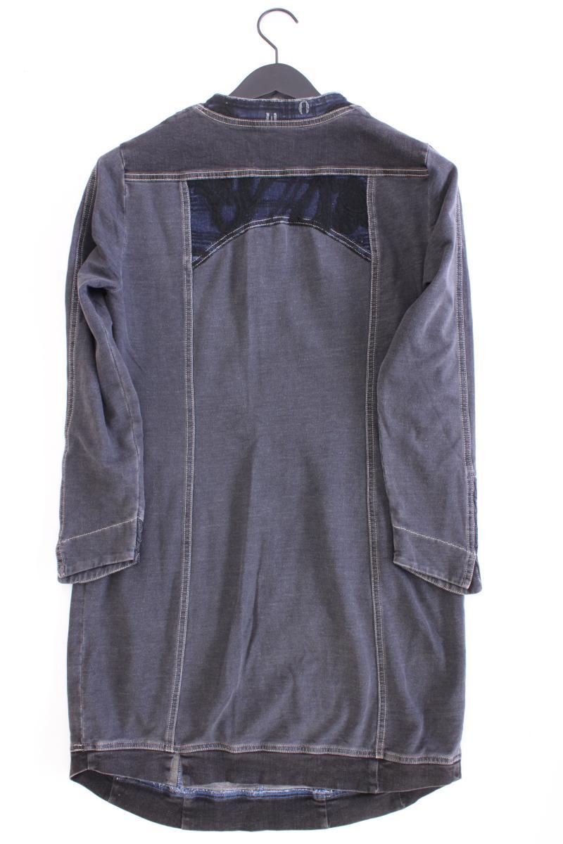 Elisa Cavaletti Jeanskleid Gr. 40 3/4 Ärmel grau aus Baumwolle