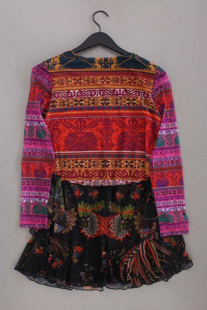 Desigual Minikleid Gr. M Langarm mehrfarbig